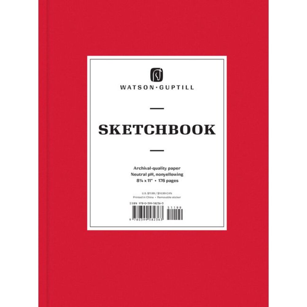Large Sketchbook (Ruby Red) -- Watson-Guptill